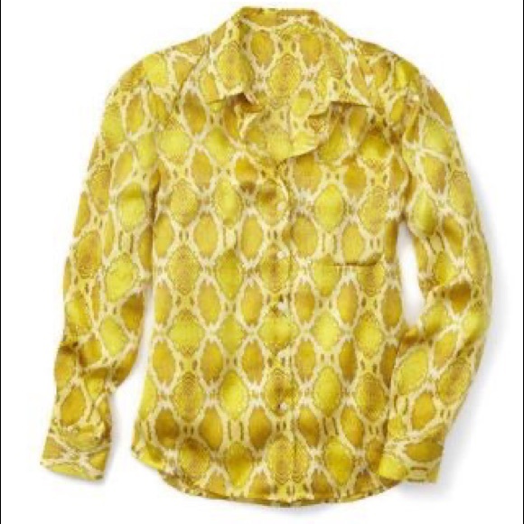 Snake skin print blouse - Picture 1 of 4